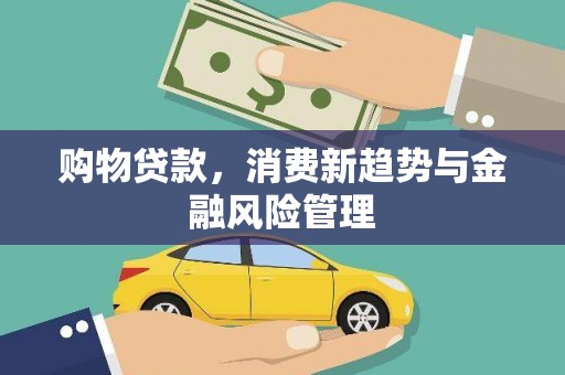 南开购物贷款，消费新趋势与金融风险管理