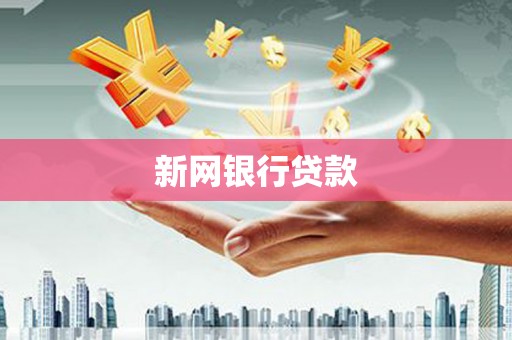 南开新网银行贷款