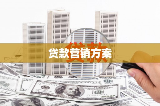 南开贷款营销方案