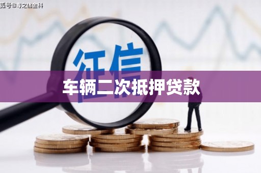 南开车辆二次抵押贷款