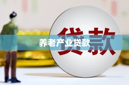 南开养老产业贷款