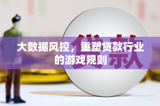 南开大数据风控，重塑贷款行业的游戏规则