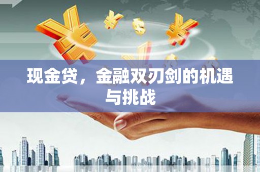 南开现金贷，金融双刃剑的机遇与挑战