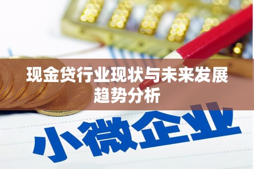 南开现金贷行业现状与未来发展趋势分析