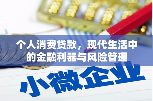 南开个人消费贷款，现代生活中的金融利器与风险管理