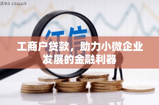南开工商户贷款，助力小微企业发展的金融利器