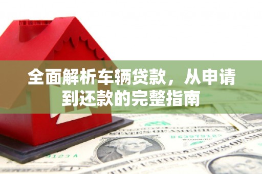 南开全面解析车辆贷款，从申请到还款的完整指南