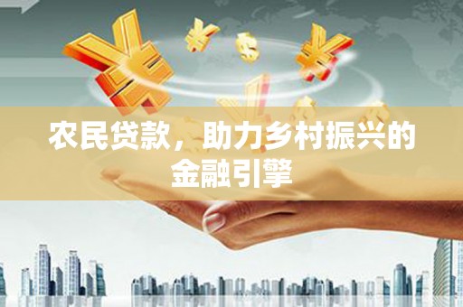 南开农民贷款，助力乡村振兴的金融引擎