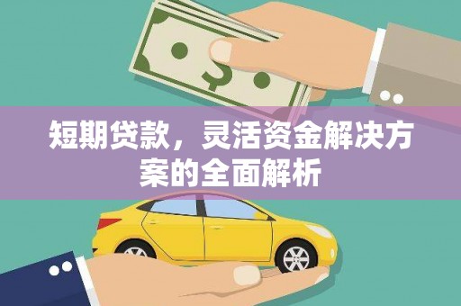 南开短期贷款，灵活资金解决方案的全面解析