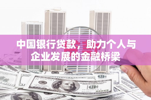 南开中国银行贷款，助力个人与企业发展的金融桥梁