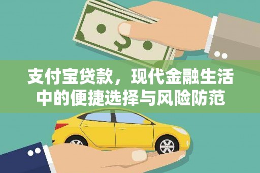 南开支付宝贷款，现代金融生活中的便捷选择与风险防范