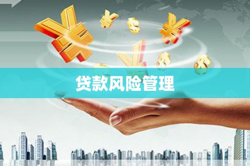 南开贷款风险管理