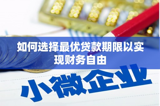 南开如何选择最优贷款期限以实现财务自由