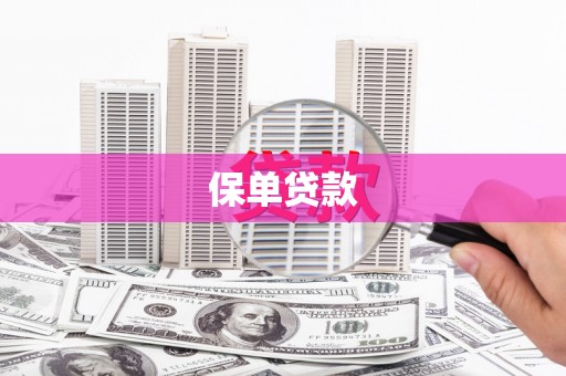 南开保单贷款