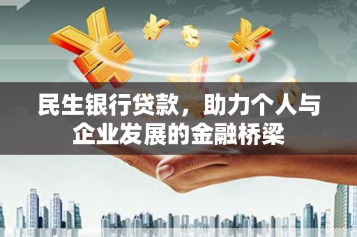 南开民生银行贷款，助力个人与企业发展的金融桥梁