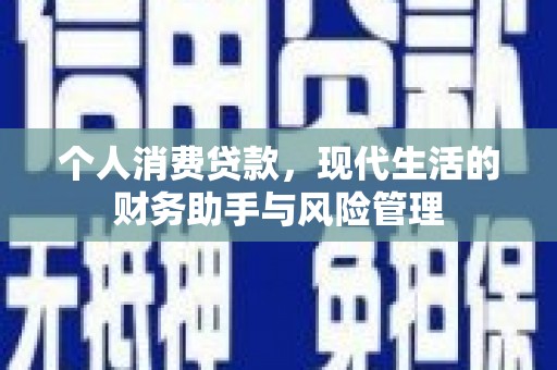 南开个人消费贷款，现代生活的财务助手与风险管理
