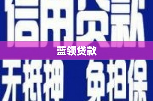 南开蓝领贷款