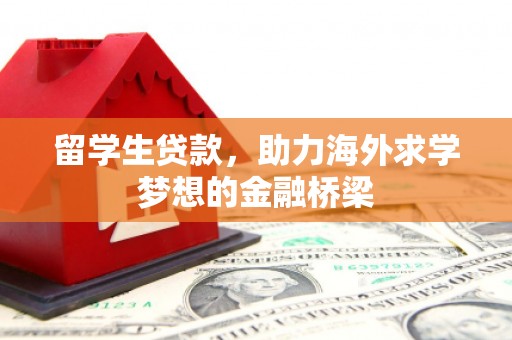 南开留学生贷款，助力海外求学梦想的金融桥梁