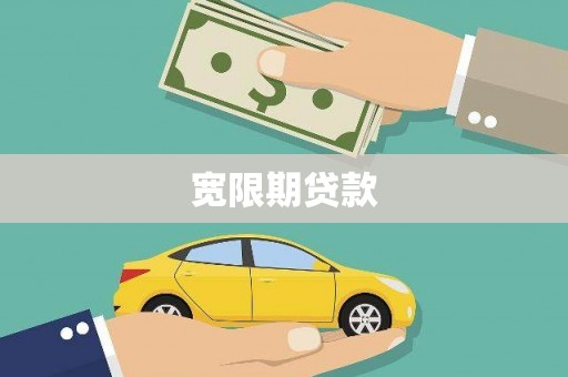 南开宽限期贷款