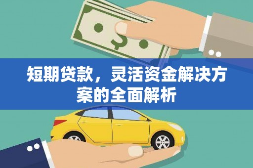 南开短期贷款，灵活资金解决方案的全面解析