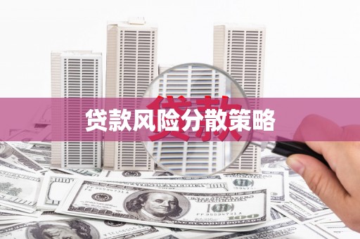 南开贷款风险分散策略