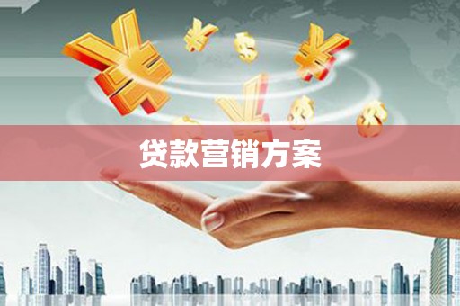 南开贷款营销方案