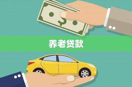 南开养老贷款